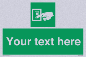 Custom Light Switch Sign